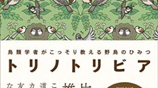 【センドク】読書ノート　823冊目｜トリノトリビア 鳥類学者がこっそり教える 野鳥のひみつ